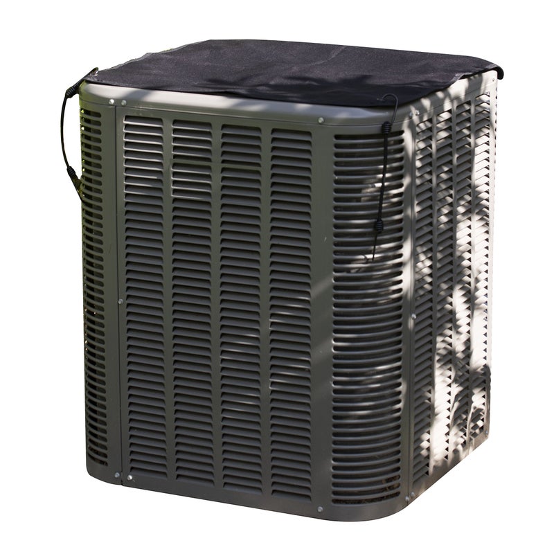 AnyWeather Central Air Conditioner Outdoor Cover â€“ Window, Wall, Outside AC Unit Top Covers, Black - Image 2